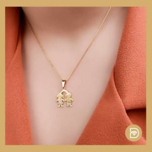 Colar Casal de Filhos