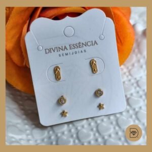 Trio de Brincos